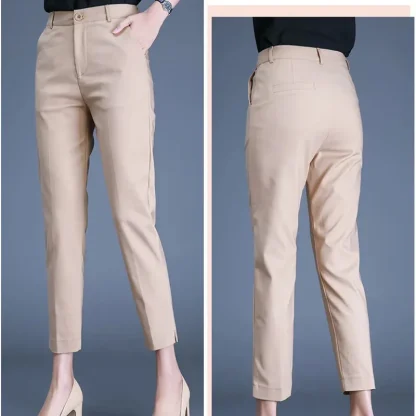 Skinny Formal Capri Pants - Image 3