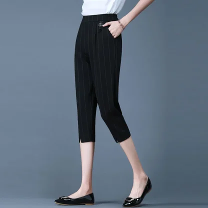 Cropped Skinny Capri Pants - Image 2