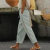 Hollow Out Capri Pants - Image 3