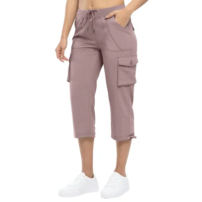 Cargo Cropped Capri Pants
