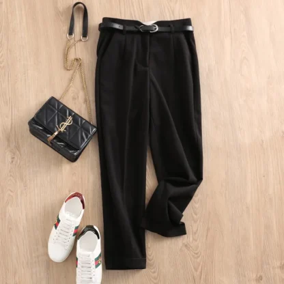 Soft Chic Pencil Capri Pants - Image 3