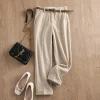 Soft Chic Pencil Capri Pants - Image 2