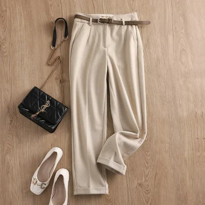 Soft Chic Pencil Capri Pants - Image 2