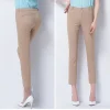 High-waist Pencil Capri Pants - Image 6