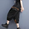 Drawstring Hem Capri Pants - Image 4