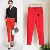 High-waist Pencil Capri Pants - Image 3