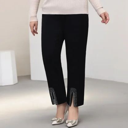 Plus Size Chic Capri Pants - Image 2