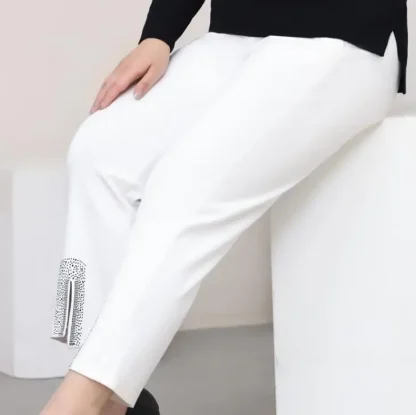 Plus Size Chic Capri Pants - Image 3