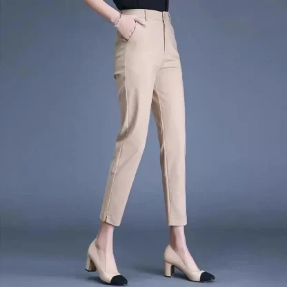 Skinny Formal Capri Pants - Image 2