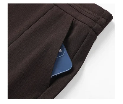 Elastic Flare Capri Pants - Image 5