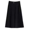 Cropped Wide Leg Capri Pants - Image 6
