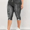 Plus Size Stretchy Capri Pants - Image 7