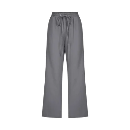 Elastic Drawstring Capri Pants - Image 5