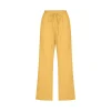 Solid Color Elastic Capri Pants - Image 4