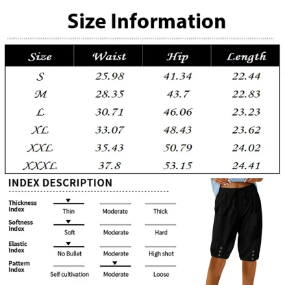 Cropped Drawstring Capri Pants - Image 7