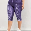 Plus Size Stretchy Capri Pants - Image 6